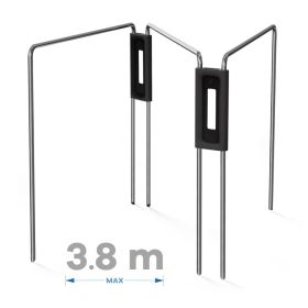 Tymczasowe ogrodzenie dla robota koszącego Segway Navimow – ochrona przed przeszkodami w ogrodzie