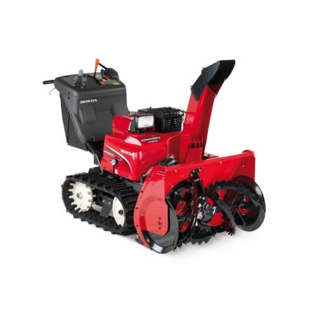 Odśnieżarka Honda HSM 1380i – hybrydowa odśnieżarka gąsienicowa do dużych powierzchni.