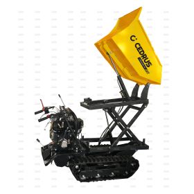 Transporter spalinowy Cedrus gąsienicowy górnego wysypu TR500GE-HD