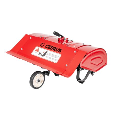 Glebogryzarka Cedrus 80 cm do traktorka jednoosiowego TJ01 TJ02 – przystawka aktywna z WOM