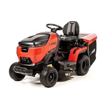 Traktorek Cedrus C-TRAC-83HC do dużych trawników z koszem i silnikiem Loncin